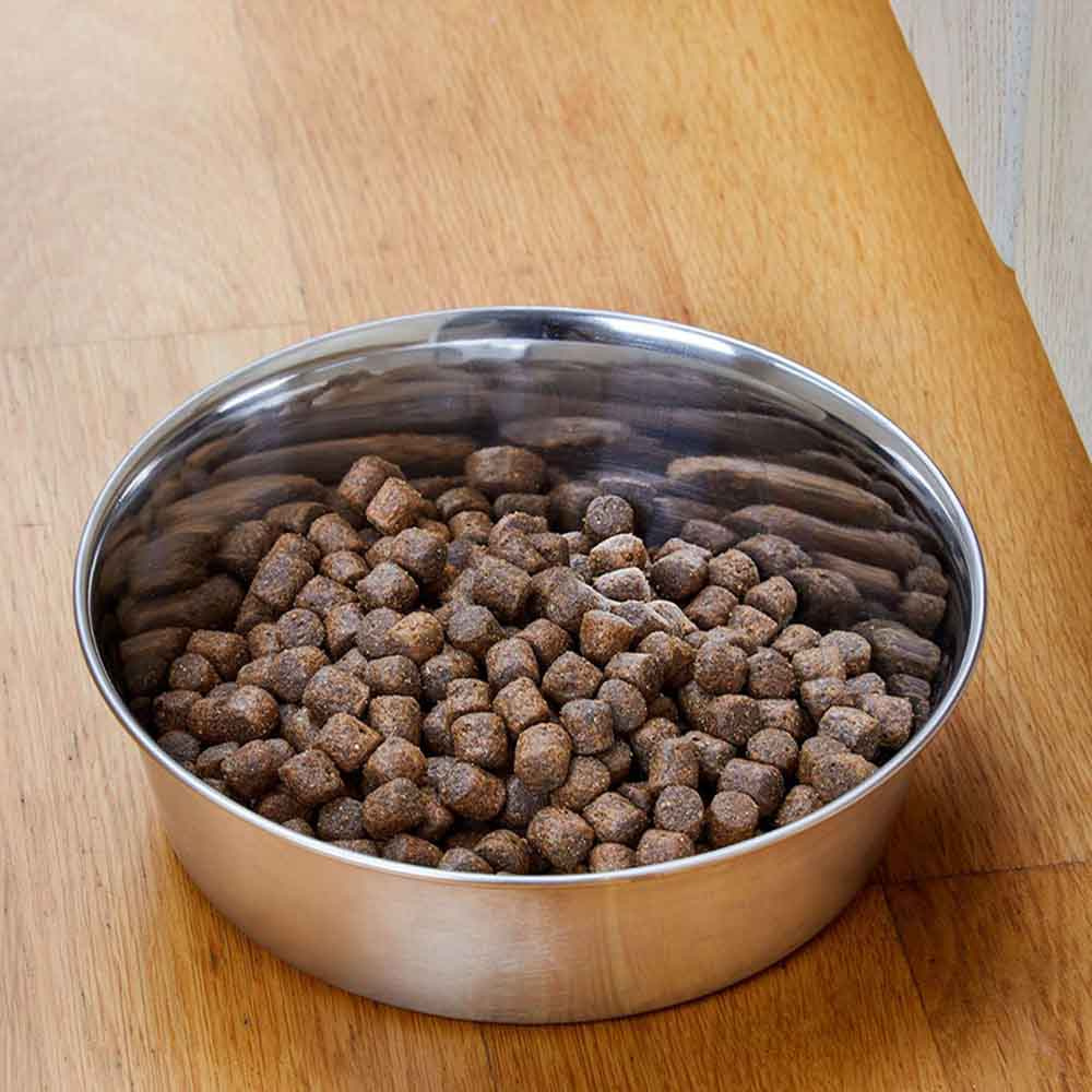 Matskål Heavy Metall Grå
