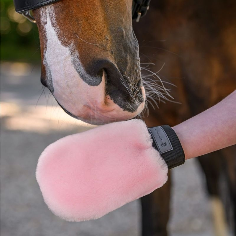 Groominghanske Lucky Lambskin Rosa