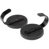 Krokar Magnetic Large 2-Pack Svart Krokar Magnetic Large 2-Pack Svart