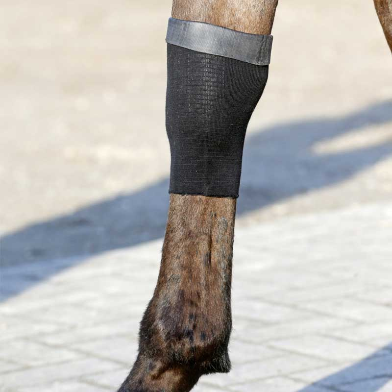 Skyddsstrumpa Gel Grip Svart