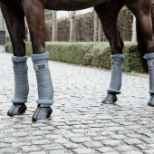 Benpaddar Quilted Grå Benpaddar Quilted Grå