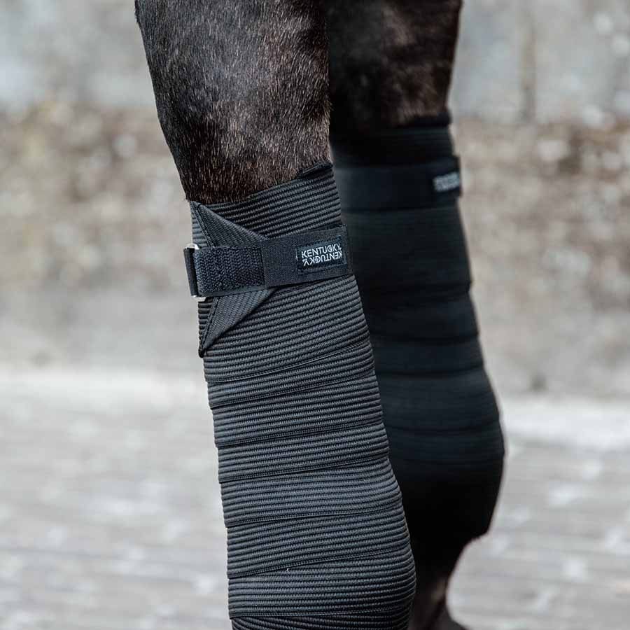 Benlindor Polar Fleece & Elastic Svart