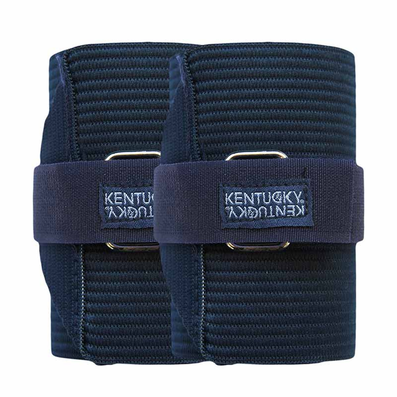 Benlindor Elastic Marinblå