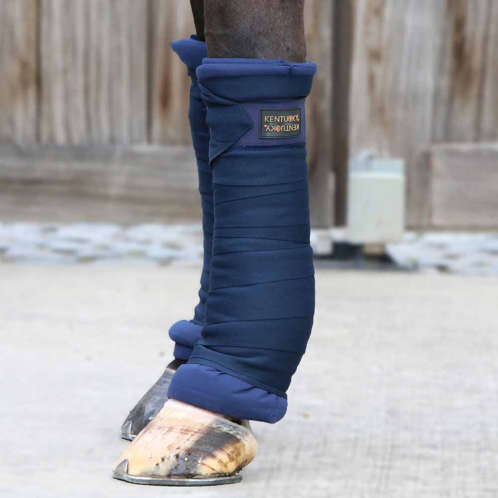 Stallindor Smutsavvisande 4-pack Marinblå