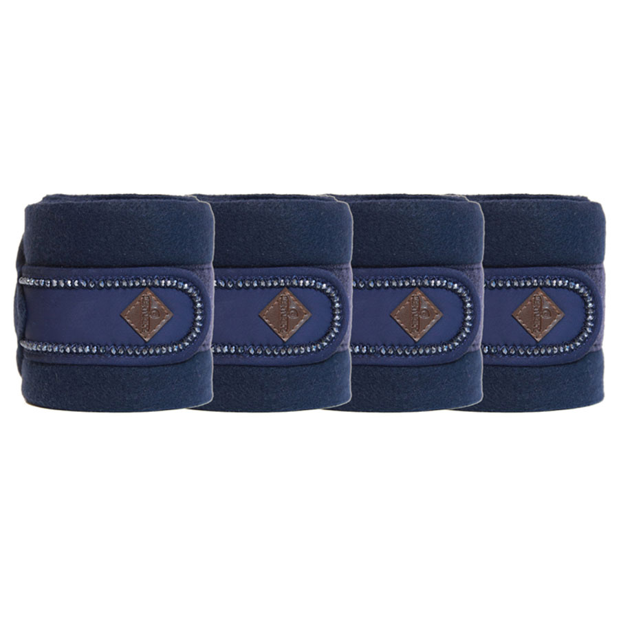 Benlindor Polar Fleece Pearls Marinblå
