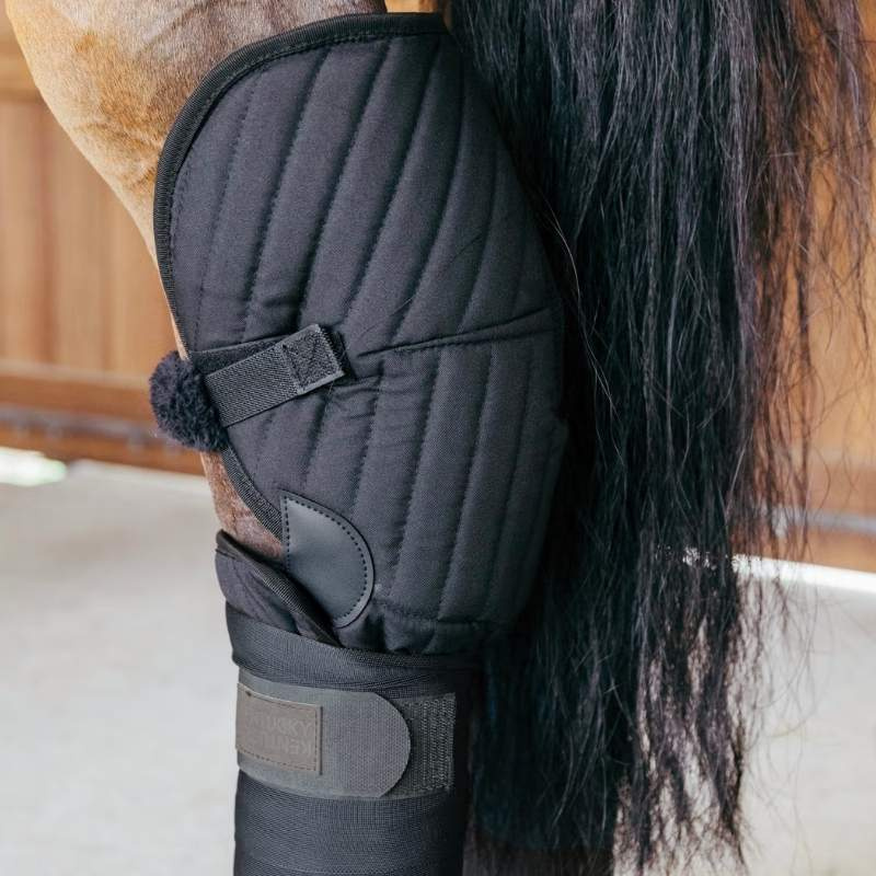 Benpaddar Hock Transport Protection Svart