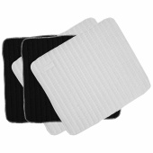 Benpaddar Working Absorb Vit/Svart Benpaddar Working Absorb Vit/Svart