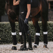 Benpaddar Working Absorb Vit/Svart Benpaddar Working Absorb Vit/Svart