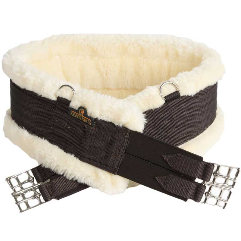Sadelgjord Sheepskin Brun