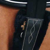 Sadelgjordsskydd Magplatta Sheepskin Svart Sadelgjordsskydd Magplatta Sheepskin Svart