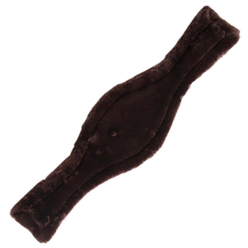 Sadelgjordsskydd Anatomic Sheepskin Brun