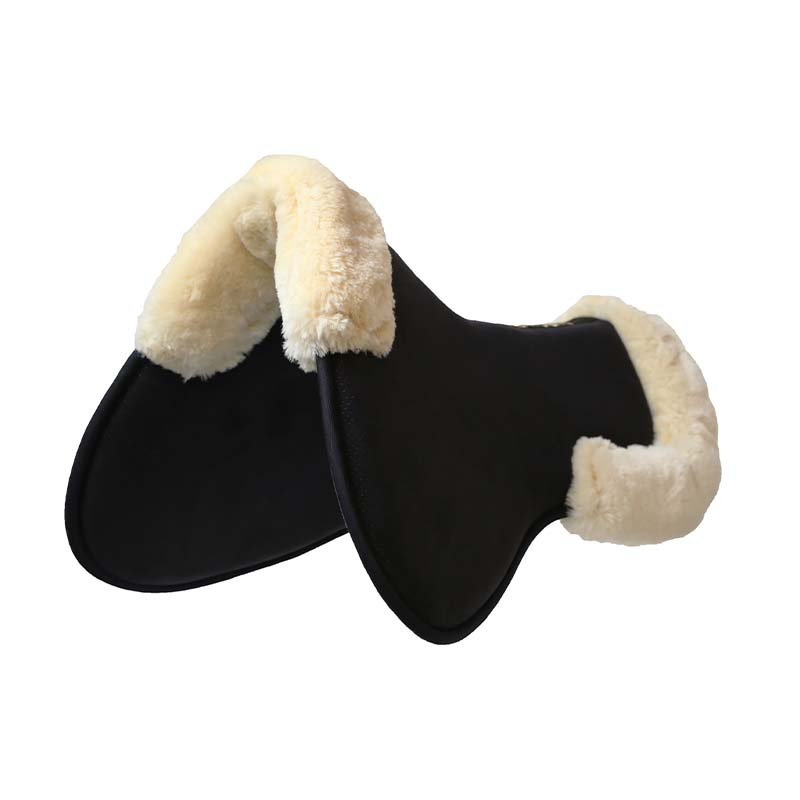 Sadelpad Sheepskin Anatomic Absorb Svart/Natur