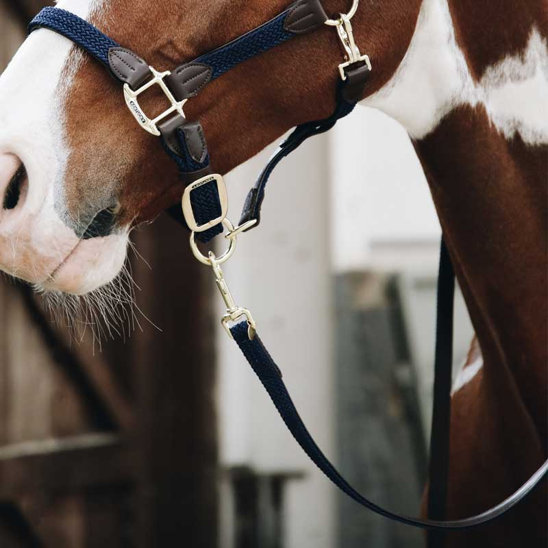 Grimskaft Flätad Nylon Marinblå
