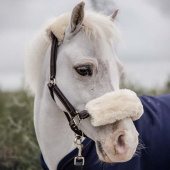 Lädergrimma Pony Artificial Sheepskin Brun Lädergrimma Pony Artificial Sheepskin Brun