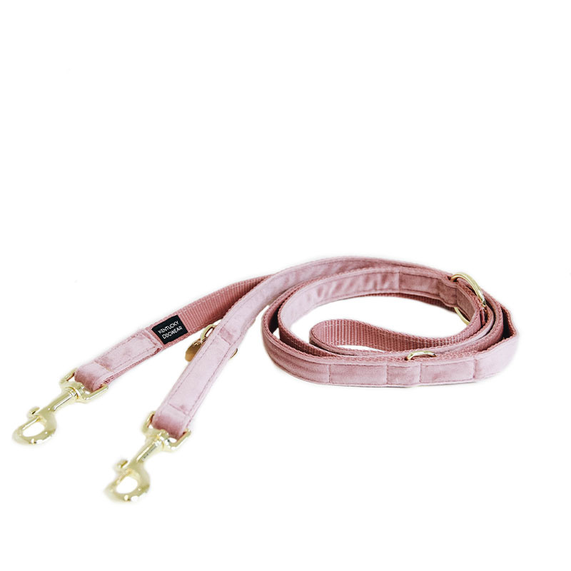 Koppel Velvet 2m Gammelrosa