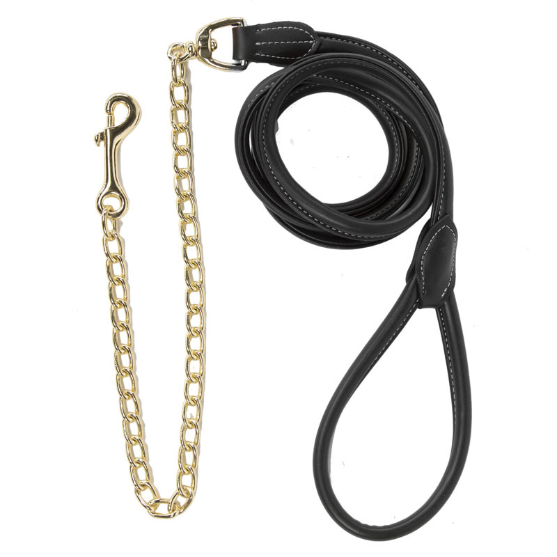 Kedjegrimskaft Artificial Leather Svart