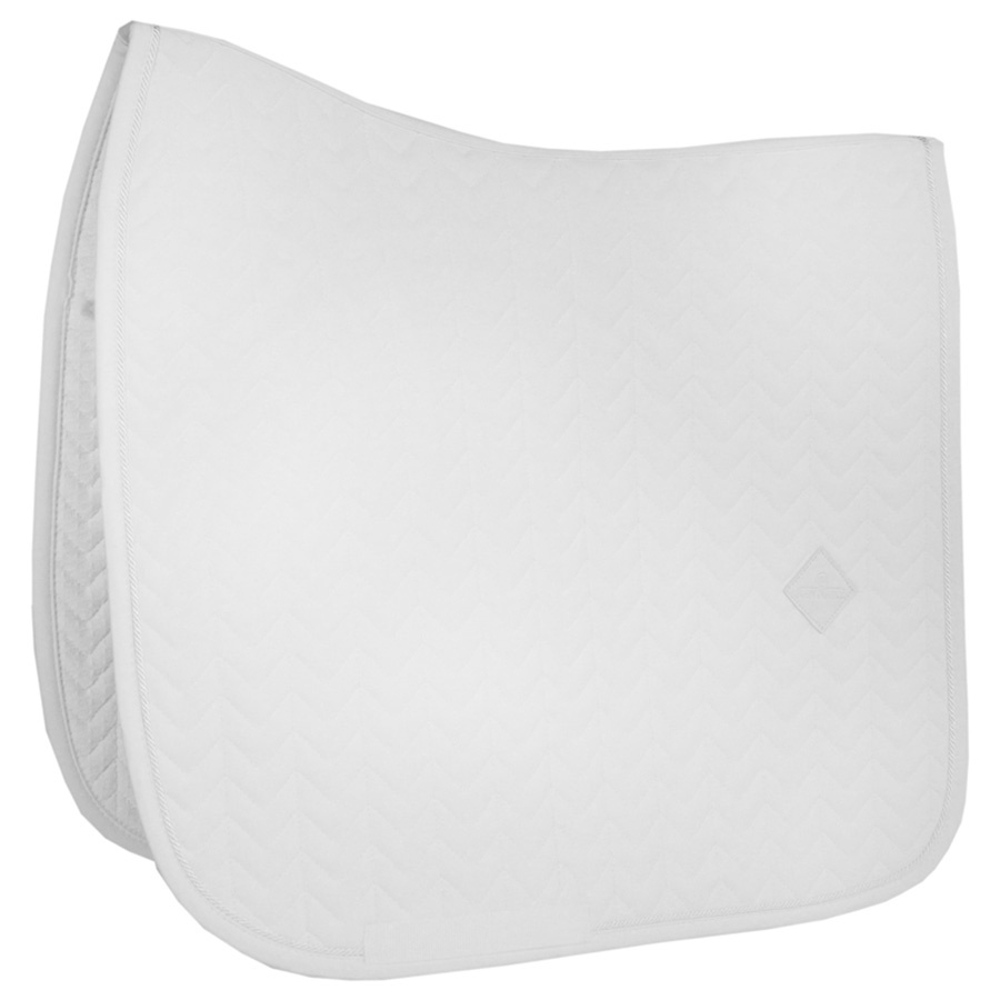 Dressyrschabrak Fishbone Vit