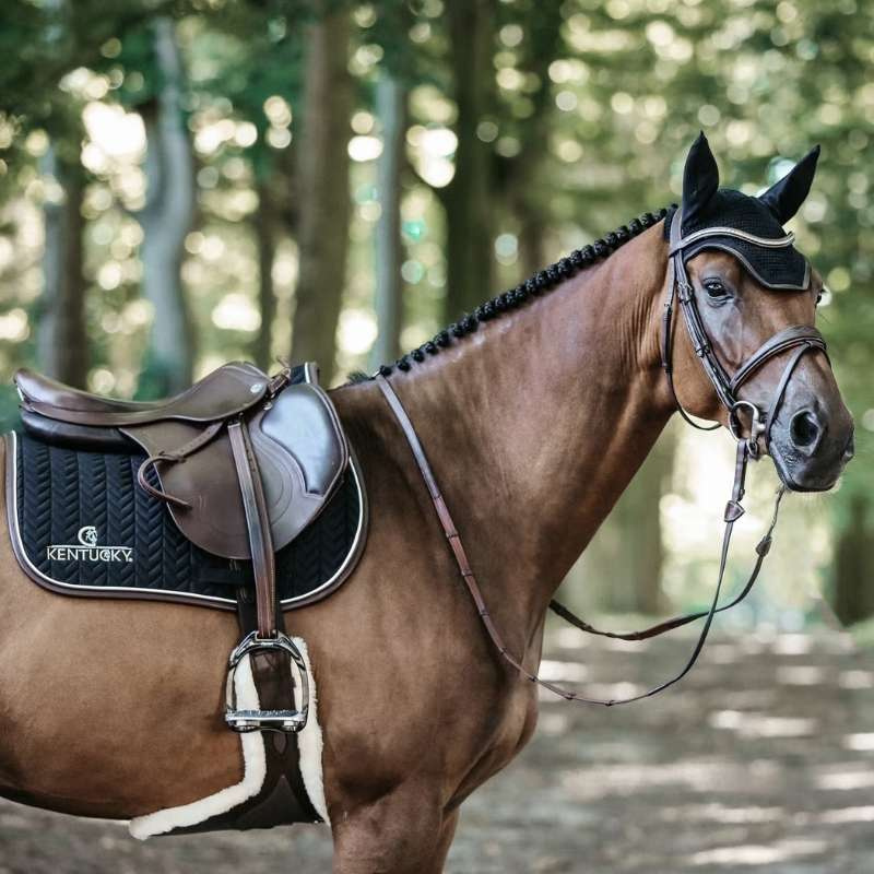 Schabrak Leather Fishbone Svart