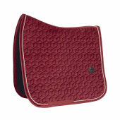 Dressyrschabrak Velvet Vinröd Dressyrschabrak Velvet Vinröd