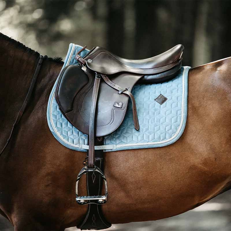 Schabrak Velvet Ljusblå