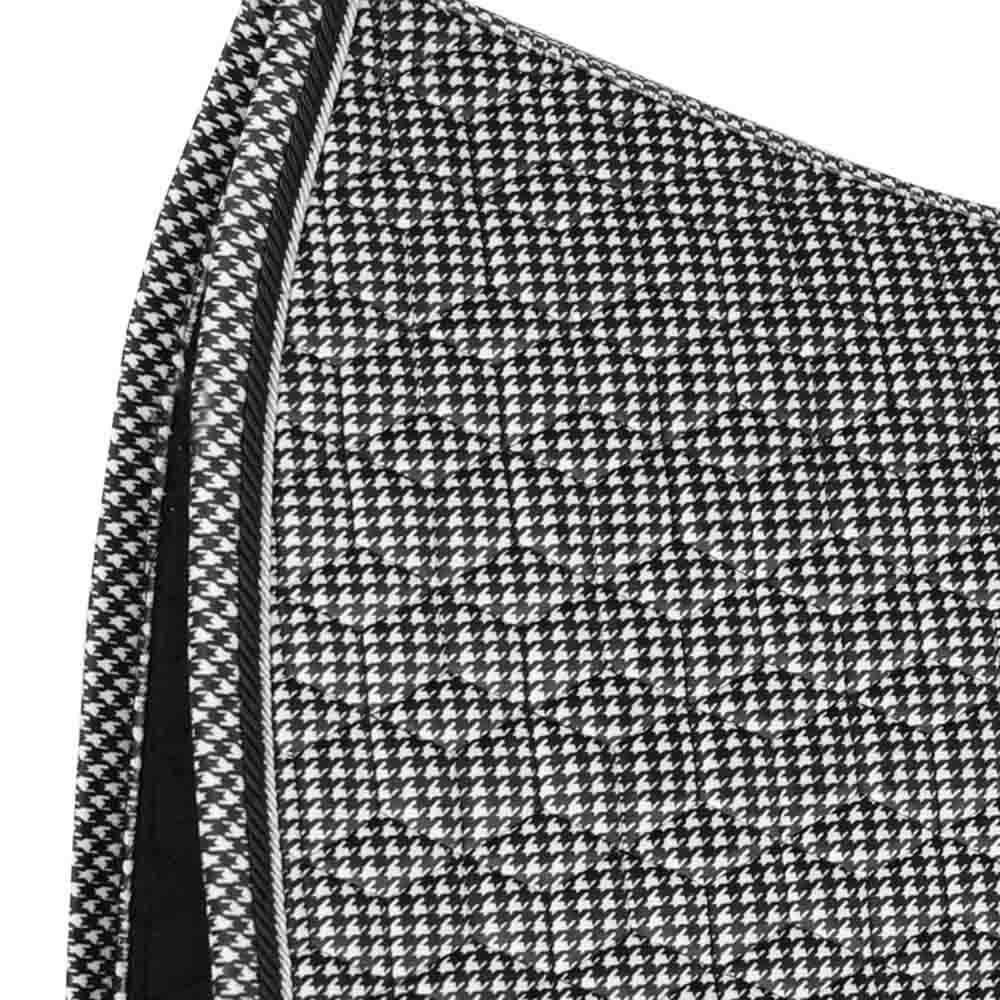 Dressyrschabrak Pied-de-Poule Svart