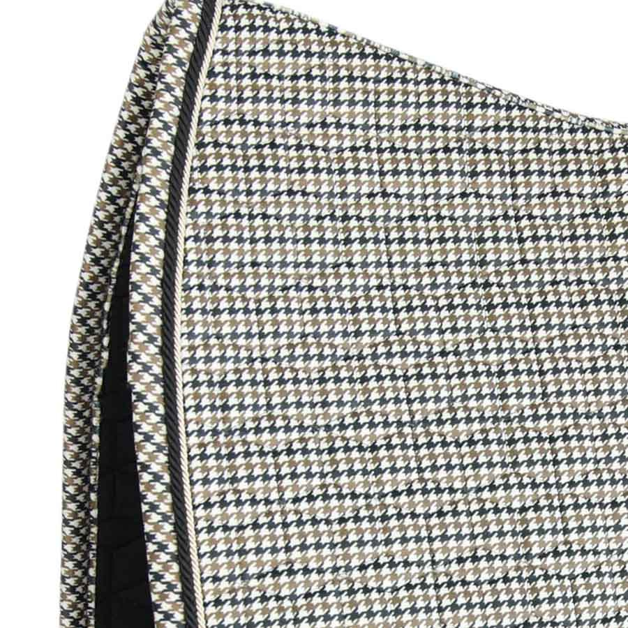 Dressyrschabrak Pied-de-Poule Brun