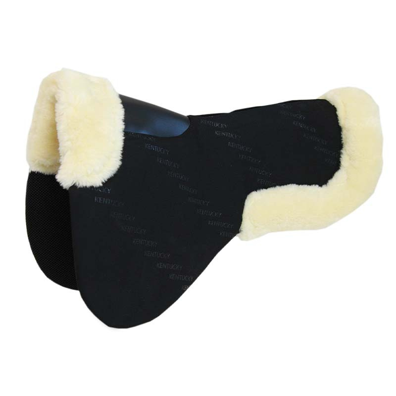 Sadelpad Sheepskin Impact Equalizer Svart
