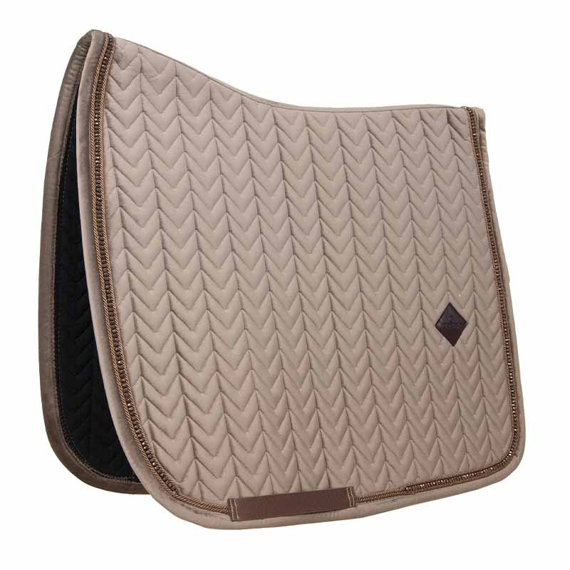 Dressyrschabrak Velvet Pearls Beige
