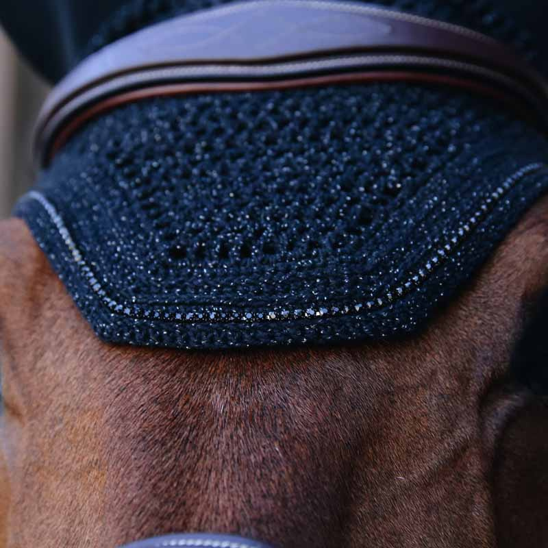 Huva Wellington Sparkling Svart