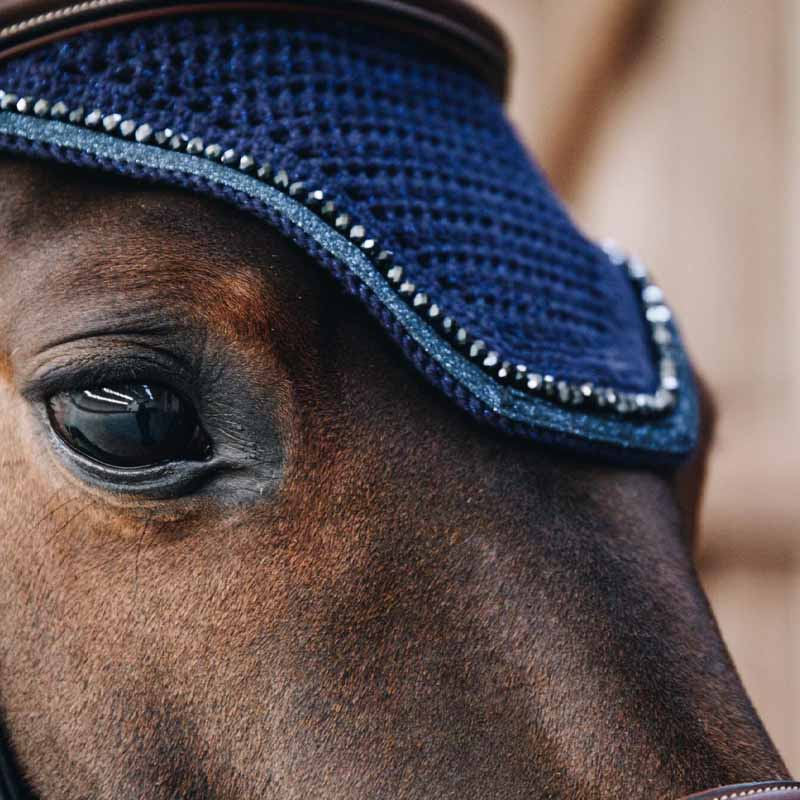 Huva Wellington Glitter Marinblå