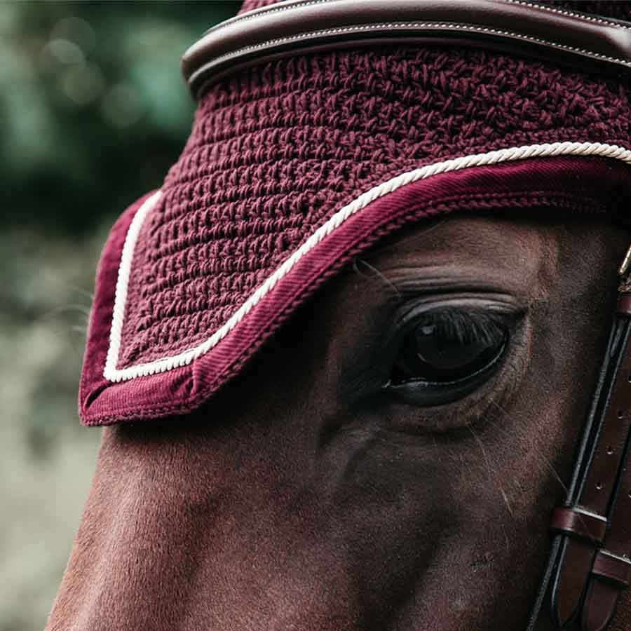 Huva Wellington Corduroy Vinröd