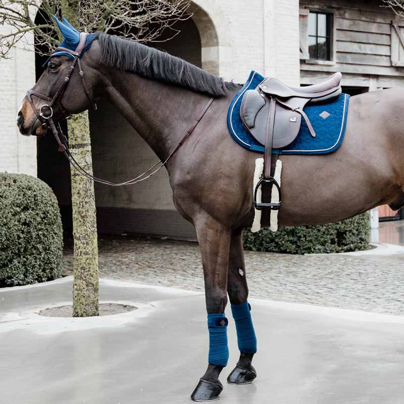 Huva Wellington Basic Velvet Marinblå