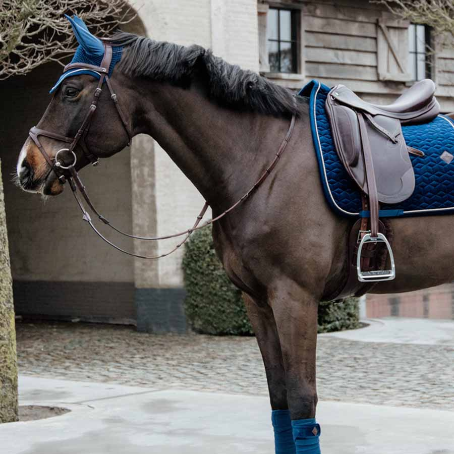Huva Wellington Basic Velvet Marinblå