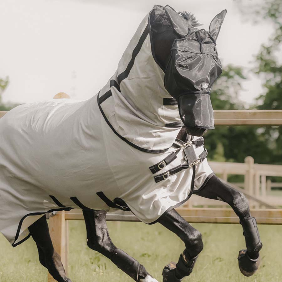 Flughuva Classic med Öron och Nos Svart