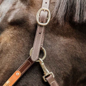 Lädergrimma Artificial Anatomic Flexible Brun Lädergrimma Artificial Anatomic Flexible Brun