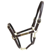 Lädergrimma Artificial Anatomic Flexible Brun Lädergrimma Artificial Anatomic Flexible Brun