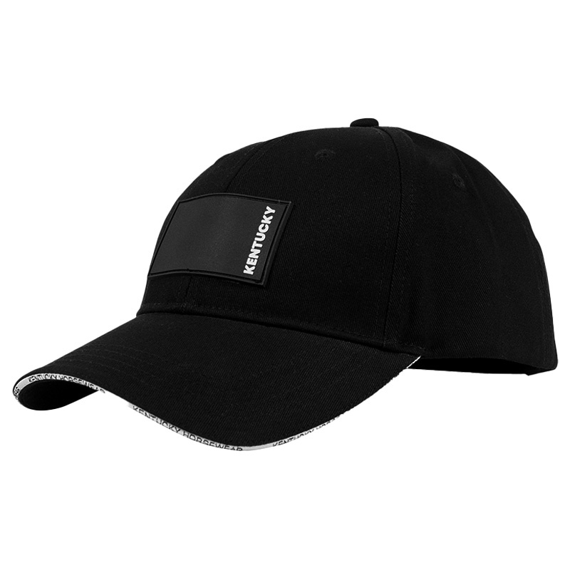 Keps Rubber Logo Svart