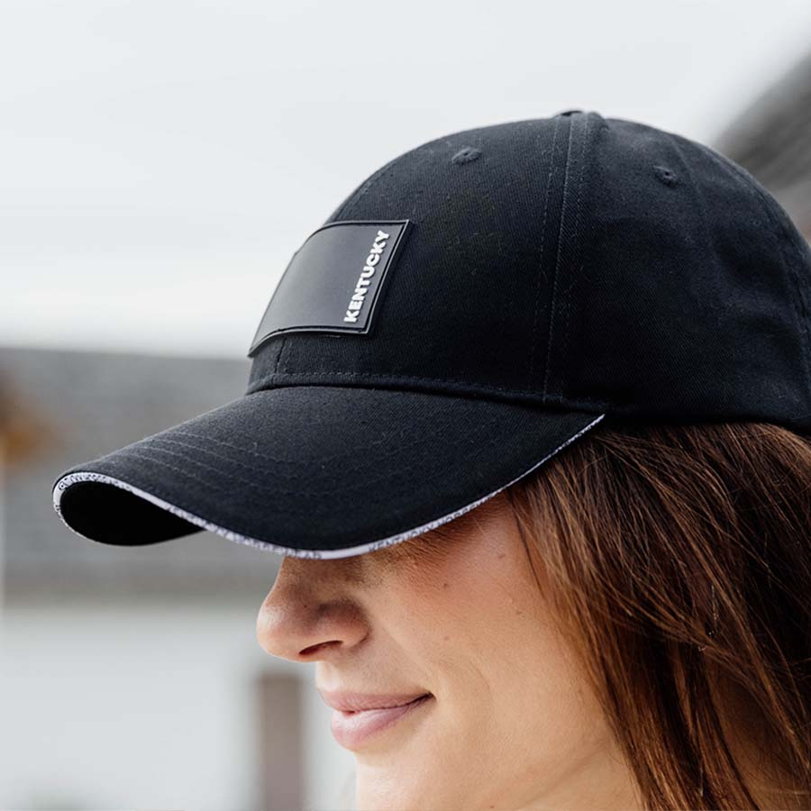 Keps Rubber Logo Svart