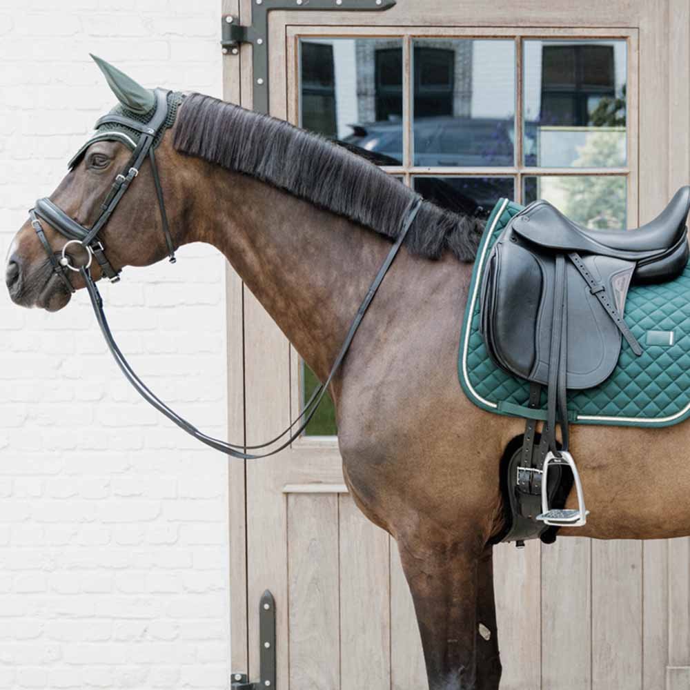 Dressyrschabrak Diamond Rope Grön