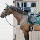 Dressyrschabrak Diamond Rope Grön Dressyrschabrak Diamond Rope Grön