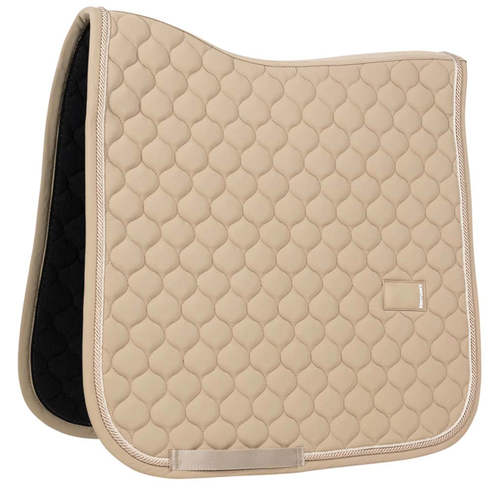 Dressyrschabrak Onion Quilt Rubber Logo Beige