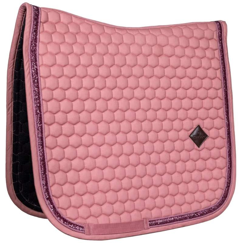 Dressyrschabrak Glitter Band Rosa