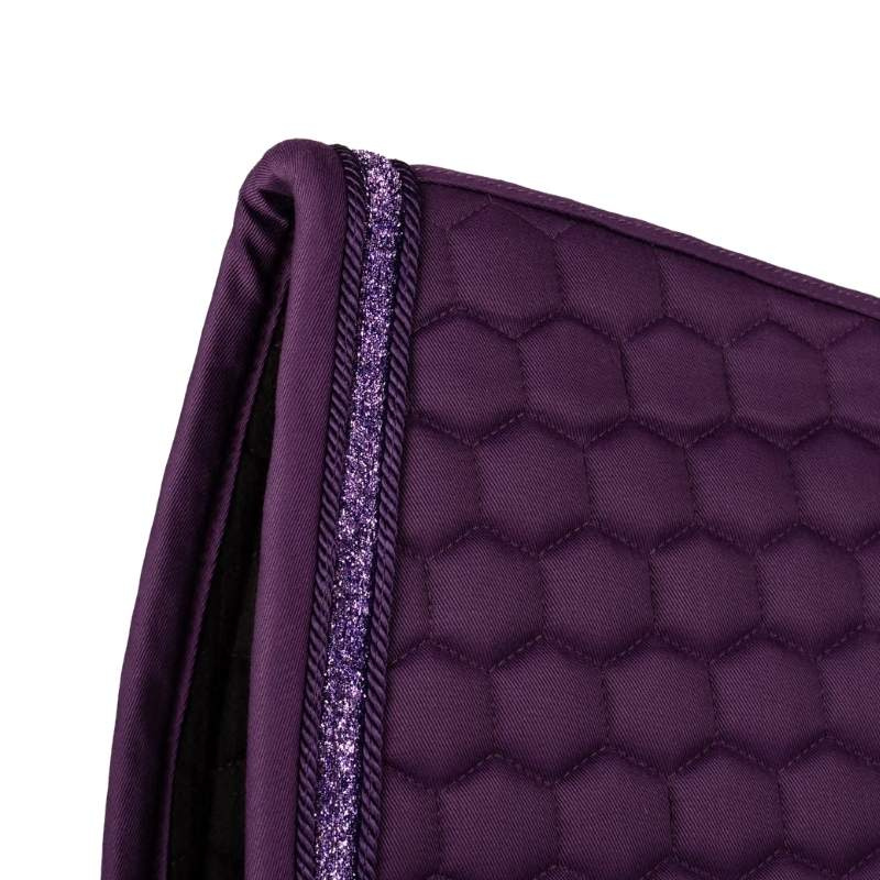 Dressyrschabrak Glitter Band Lila