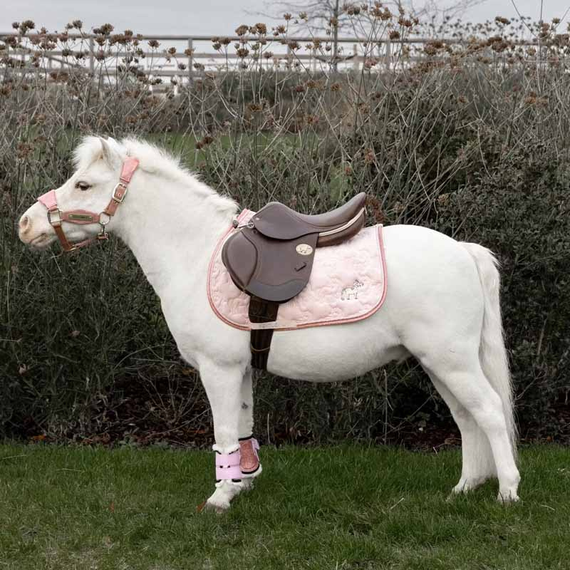 Schabrak Unicorn Head Glitter Ljusrosa