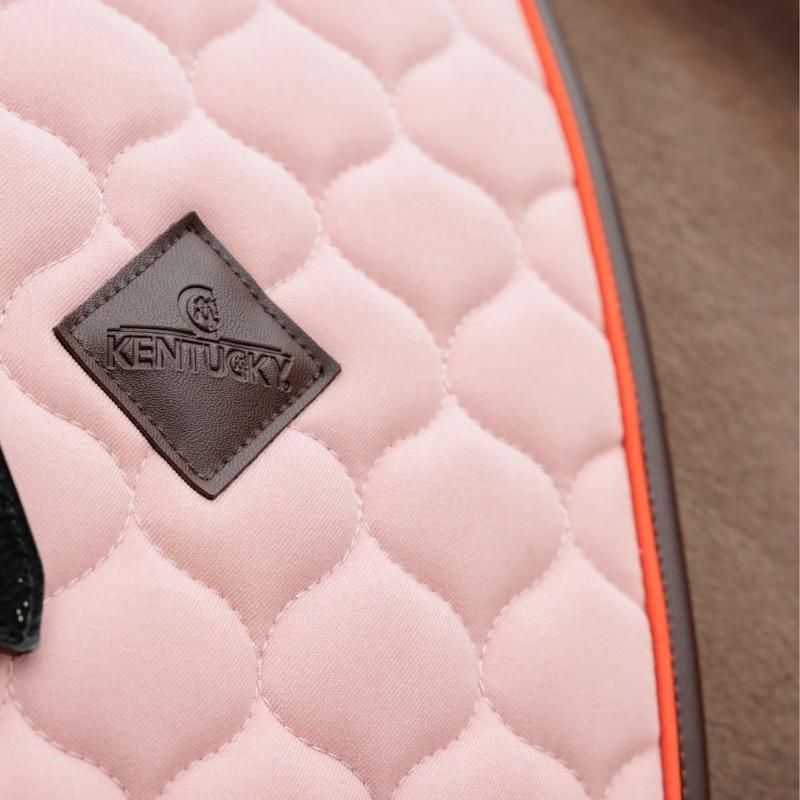 Dressyrschabrak Onion Quilt Leather Gammelrosa