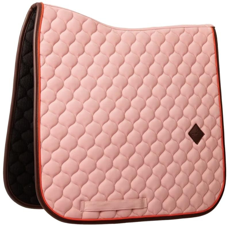 Dressyrschabrak Onion Quilt Leather Gammelrosa