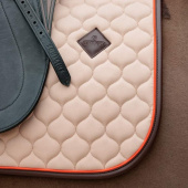 Dressyrschabrak Onion Quilt Leather Beige Dressyrschabrak Onion Quilt Leather Beige