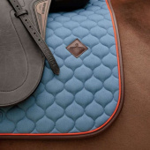Dressyrschabrak Onion Quilt Leather Blå Dressyrschabrak Onion Quilt Leather Blå