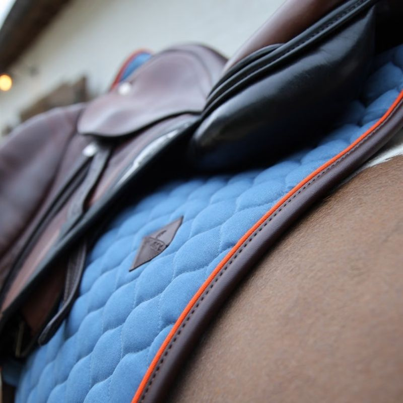 Schabrak Onion Quilt Leather Blå