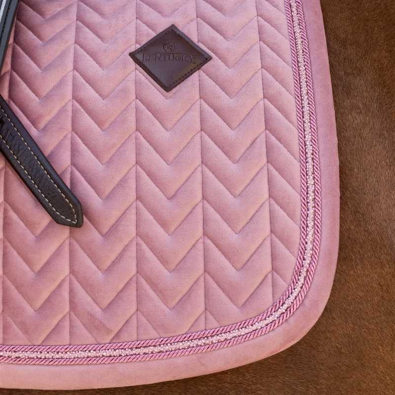 Schabrak Velvet Mini Pearls Gammelrosa